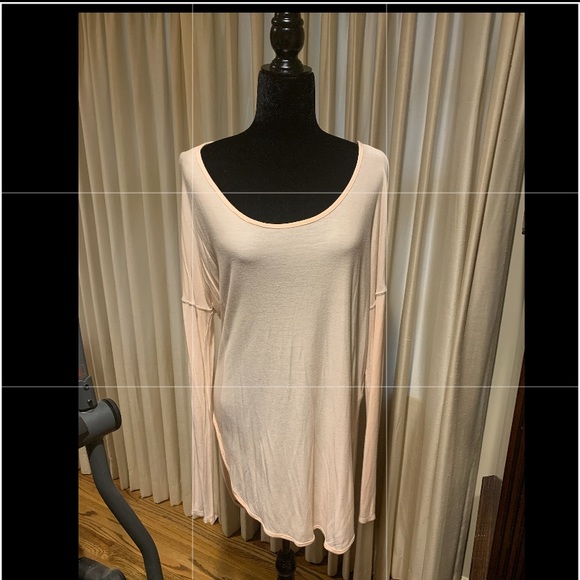 Free People Tops - Free People We The Free pale peach tunic